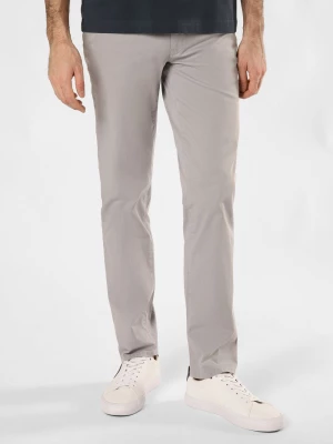 BRAX Spodnie - Cadiz Mężczyźni Bawełna srebrny jednolity,