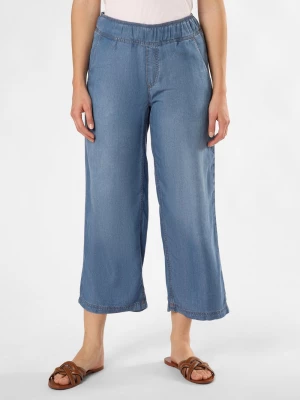 BRAX Spodnie - Maine S Kobiety Lyocell niebieski jednolity,