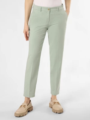 BRAX Spodnie - Maron S Kobiety Bawełna zielony jednolity,