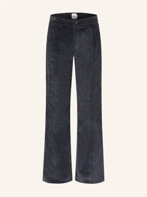 Brax Spodnie Sztruksowe Maine blau