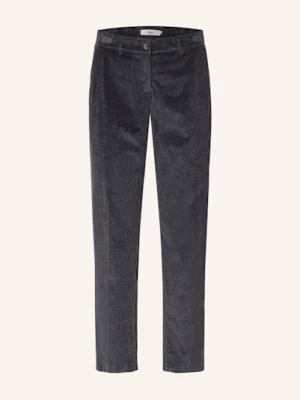 Brax Spodnie Sztruksowe Maron blau