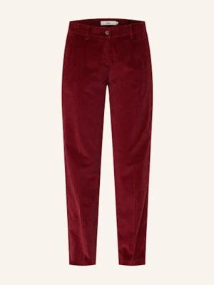 Brax Spodnie Sztruksowe Maron rot