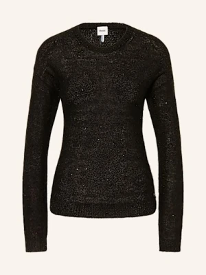 Brax Sweter Lesley Z Cekinami schwarz