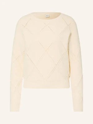 Brax Sweter Lisa weiss KREMOWY