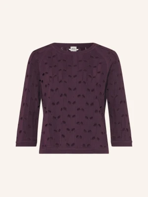 Brax Sweter Nala Z Rękawami 3/4 rot CIEMNOCZERWONY