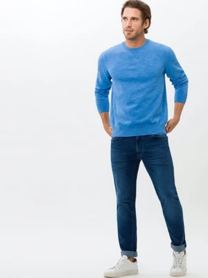 BRAX Sweter "Rick" w kolorze niebieskim rozmiar: 54