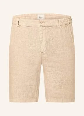 Brax Szorty Z Lnu Balu Modern Fit beige