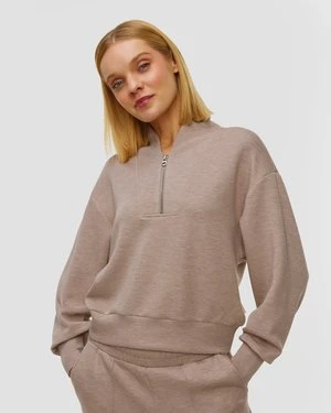 Brązowa Bluza Damska Varley Davidson Sweat