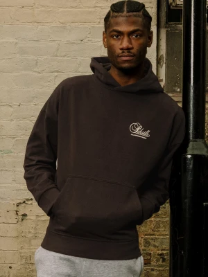 Brązowa bluza męska z grafiką SikSilk
