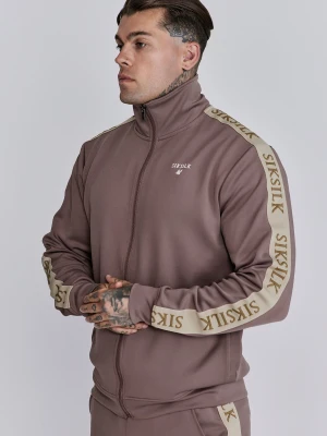 SikSilk Męska Brązowa Bluza Sportowa