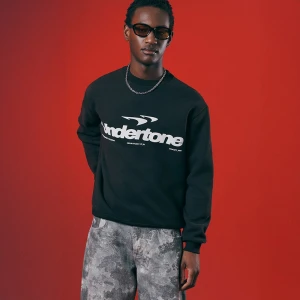 Brązowa bluza z nadrukiem Undertone House