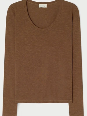 BRĄZOWA BLUZKA LONGLSEEVE AMERICAN VINTAGE