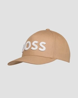 Brązowa czapka z daszkiem męska Hugo Boss Sevile-Boss-6