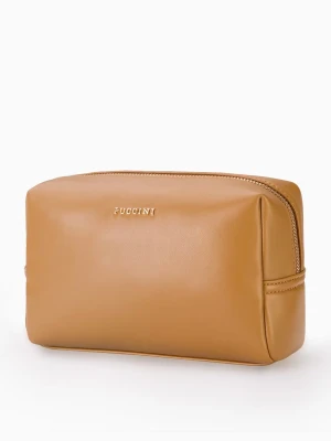 Brązowa kosmetyczka prostokątna Puccini