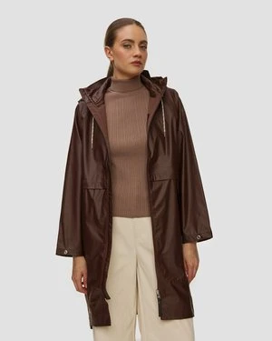 Brązowa Kurtka Przeciwdeszczowa Damska Varley Kirsten Rain Coat