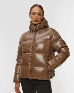 Brązowa Kurtka Puchowa Damska Bogner Fire+ice Vally-d