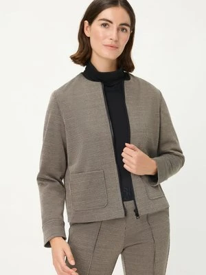 Brązowa marynarka damska z drobnym wzorem – Urban Wild Olsen