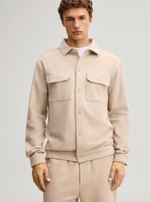 Brązowa overshirt z kapturem JOOP!