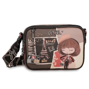 Brązowa Stylowa Damska Torebka Anekke Mademoiselle