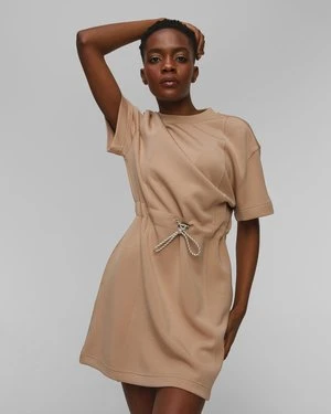 Brązowa sukienka damska Varley Maple Dress 2.0