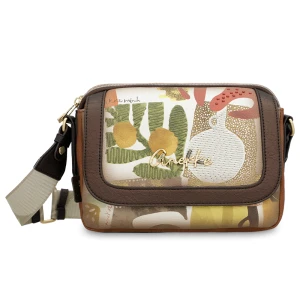 Brązowa Torebka Anekke Stylowa Listonoszka Damska