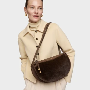 Brązowa Torebka Na Ramię Tous Halfmoon - Tous