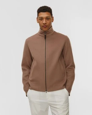 Brązowa Wełniana Bluza Rozpinana Męska Bogner Brice-w