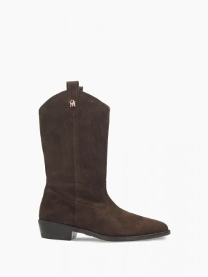 Brązowe botki damskie 7mil