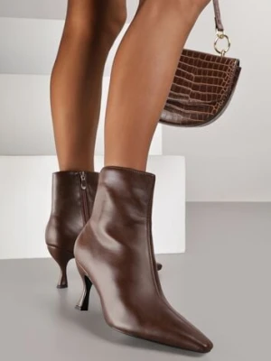 Brązowe Botki Vices na Kaczuszce Fallonea