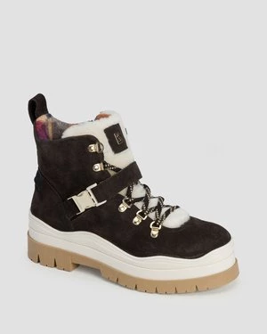 Brązowe Buty Skórzane Damskie Bogner Arosa 5c