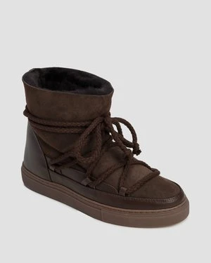 Brązowe buty zimowe damskie Inuikii Classic