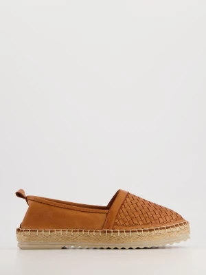 BRĄZOWE ESPADRYLE 083155542 L TAN Venezia