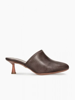 Brązowe klapki damskie 7mil