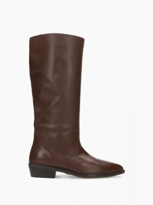 Brązowe kozaki damskie 7mil