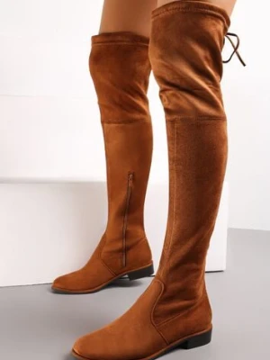 Brązowe Kozaki Sorry Not Sorry vices