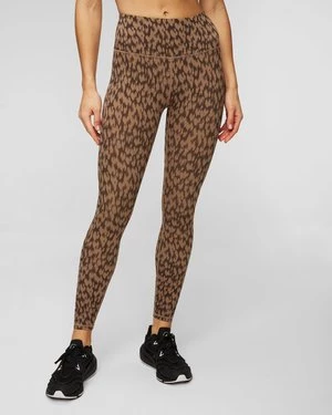 Brązowe Leginsy Damskie Varley Form High Legging 25