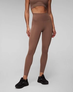 Brązowe Leginsy Damskie Varley Freesoft High Rise Legging 25