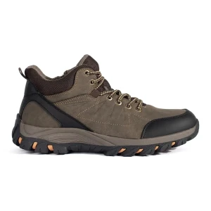 Brązowe męskie buty trekkingowe Inna marka