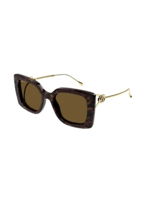 Brązowe Okulary Przeciwsłoneczne Gg1567Sa 002 Gucci