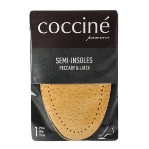 Zdjęcie produktu Brązowe Półwkładki Coccine Peccary & Latex