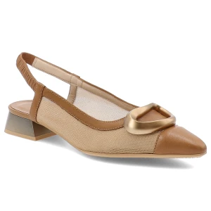 Zdjęcie produktu Brązowe Sandały Hispanitas Eleganckie Obuwie Damskie