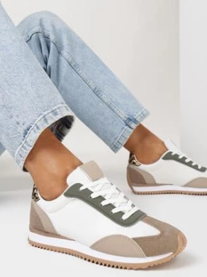 Brązowe Sneakersy przed Kostkę Siria