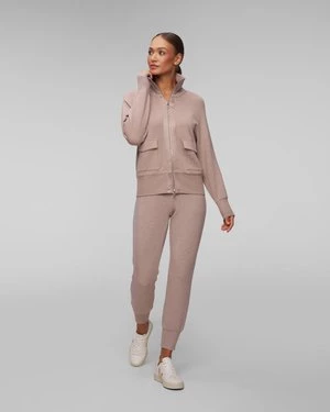 Brązowe Spodnie Damskie Varley The Slim Cuff Pant 27.5