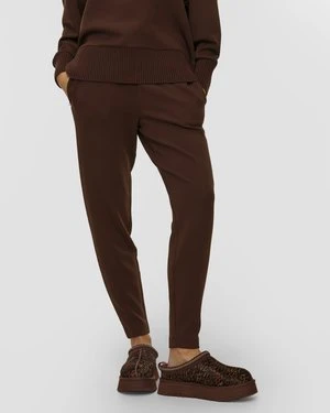 Brązowe Spodnie Damskie Varley The Slim Pant 27.5