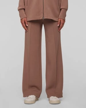 Brązowe Spodnie Dresowe Damskie Varley The Wide Leg Pant 30