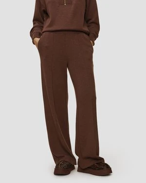 Brązowe Spodnie Dresowe Damskie Varley The Wide Leg Pant 30