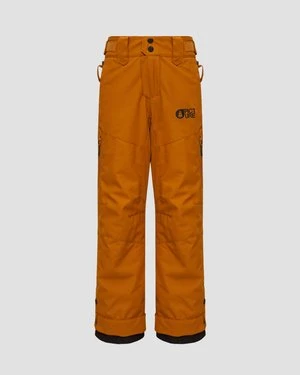 Brązowe spodnie narciarskie dziecięce Picture Organic Clothing Time 10/10