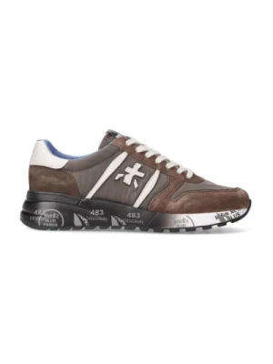 Brązowe Zamszowe Sneakers Model Lander Premiata