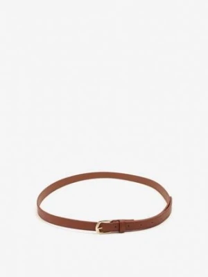 Brązowy Cienki Pasek z Klamrą w Klasycznym Stylu Revariene jordan