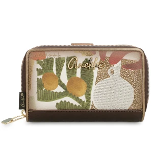 Brązowy Damski Portfel Anekke Edycja Limitowana